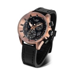   Vostok Europe 'Solar Eclipse' Limited Edition Chronograph 6S30-325E728